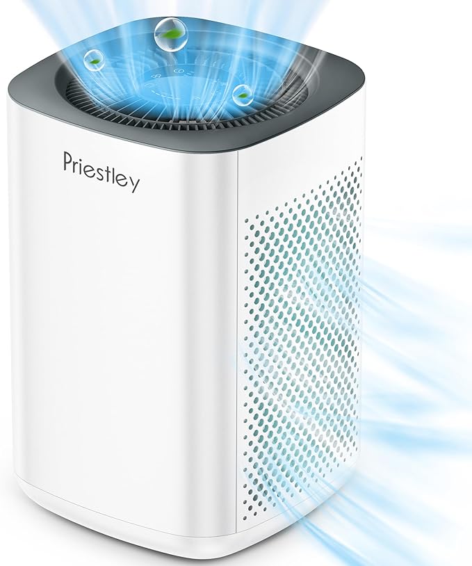Priestley Air Purifier for Bedroom, Dorm Up to 1100Ft², Smart WiFi Air Purifiers - Image 7