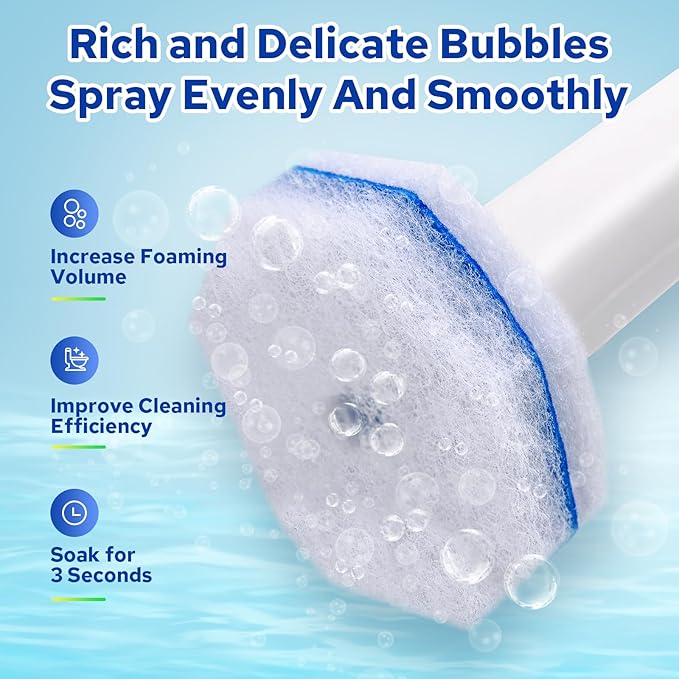 Cecailin® 60pcs Disposable Toilet Brush. Bathroom Cleaning. Disposable Bowl - Image 3