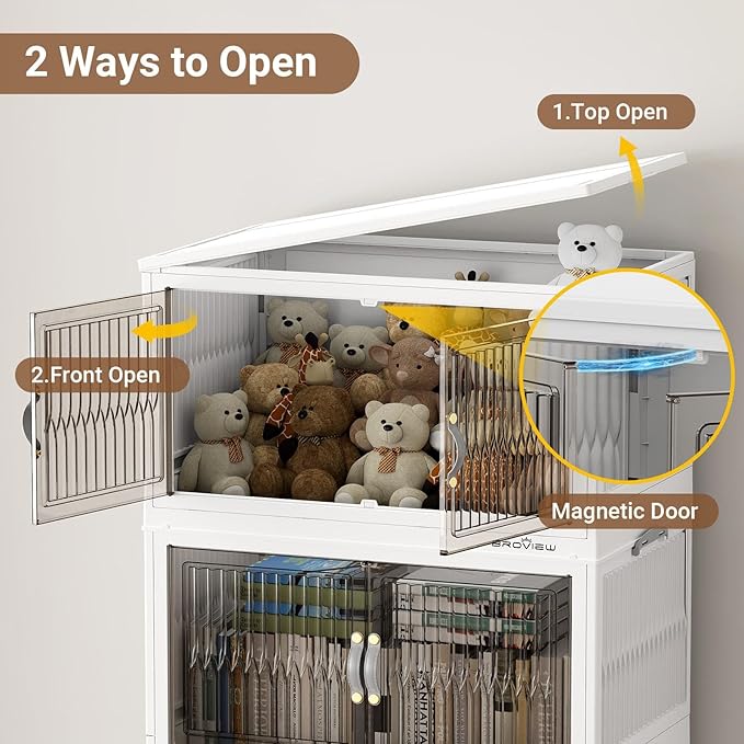 BROVIEW 360Qt Stackable Storage Bins - Image 4