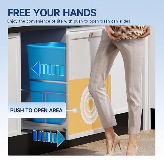 Pull Out Trash Can Under Cabinet - Image 3