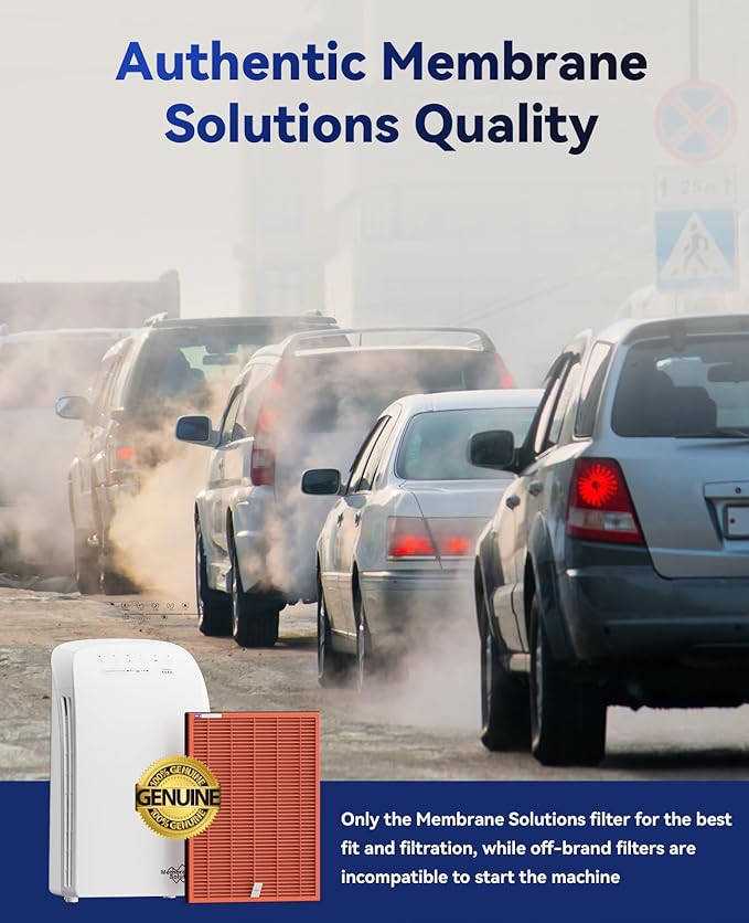 Membrane Solutions MSA3/MSA3S Toxin Gas VOCs Removal Air Purifier Filter - Image 5