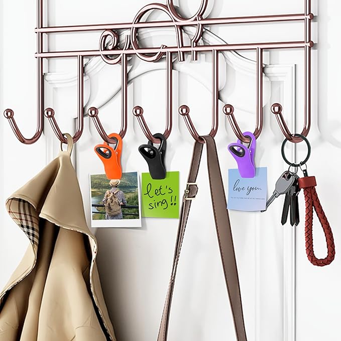 12 Pack Magnetic Chip Clips, Bread Clips Food Bag Clips - Image 6