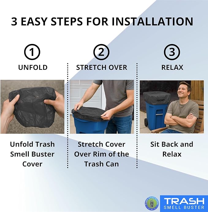 Trash Can Cover Odor Control - Image 7