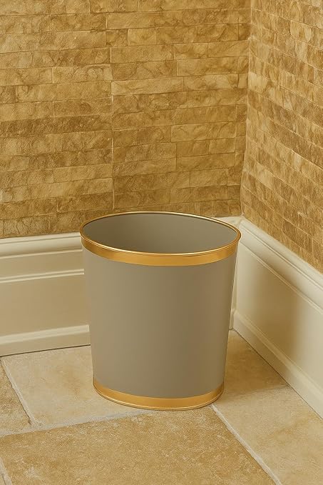 Jaye's Studio Mattie Oval Waste Basket - Image 3