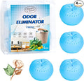 4 Pack Baking Soda Deodorizers, Fresh Scent Shoe Deodorizer Balls, Air Freshener by Clean-n-Fresh