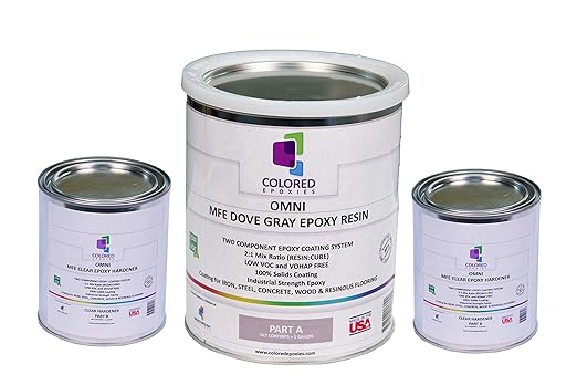 colored epoxies Dove Gray Epoxy Resin by ColoredEpoxies
