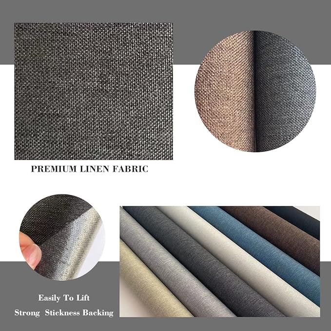 Fabric Repair Patches, 17X158 Inch Linen Repair Tape Self-Adhesive Fabric - Image 5