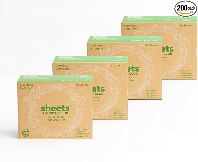 Sheets Laundry Club Laundry Detergent Sheets, 400 Loads by SheetsLaundryClub