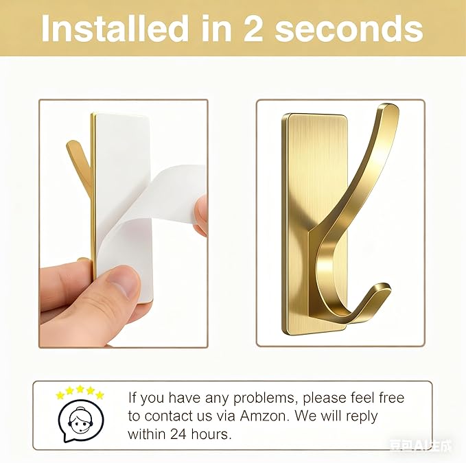 pickpiff Self Adhesive Coat Hooks - Image 4