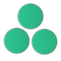 Venzo 6 Inch Green Heavy Cut Pads, Heavy Cutting Sponge Pads by VENZO