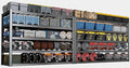 68" W Garage Shelving Heavy Duty, 5 Tier Garage Shelves, Adjustable Storage by PMKES