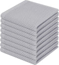Homaxy 100% Cotton Waffle Weave Kitchen Dish Cloths, Ultra Soft Absorbent Quick by Homaxy