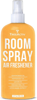 TreeActiv Aromatherapy Room Spray 4 oz, Natural Citrus Air Freshener, Essential by TreeActiv