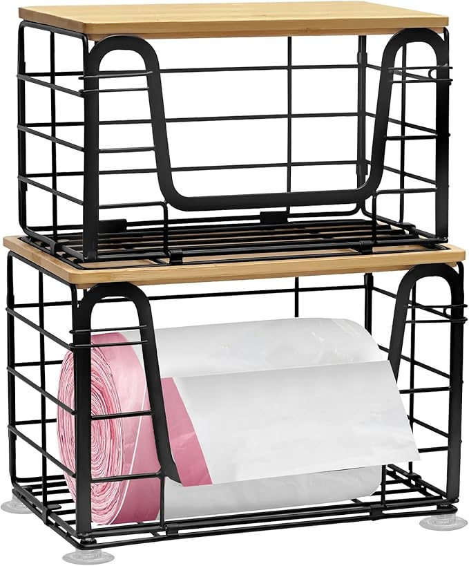2 Pack Trash Bag Holder by HOMECOR