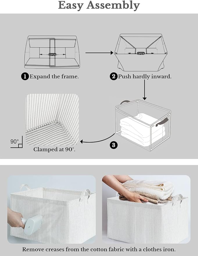 StorageWorks Storage Bins, Fabric Storage Bins - Image 9
