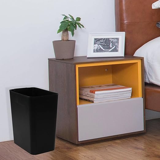 4.5 Gallon Plastic Office Wastebasket, Plastic Trash Cans, 3 Packs - Image 6