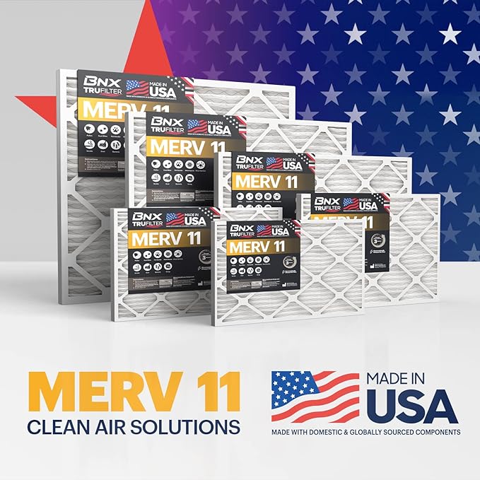 BNX TruFilter 20x23x1 Air Filter MERV 11- MADE IN USA - Image 6