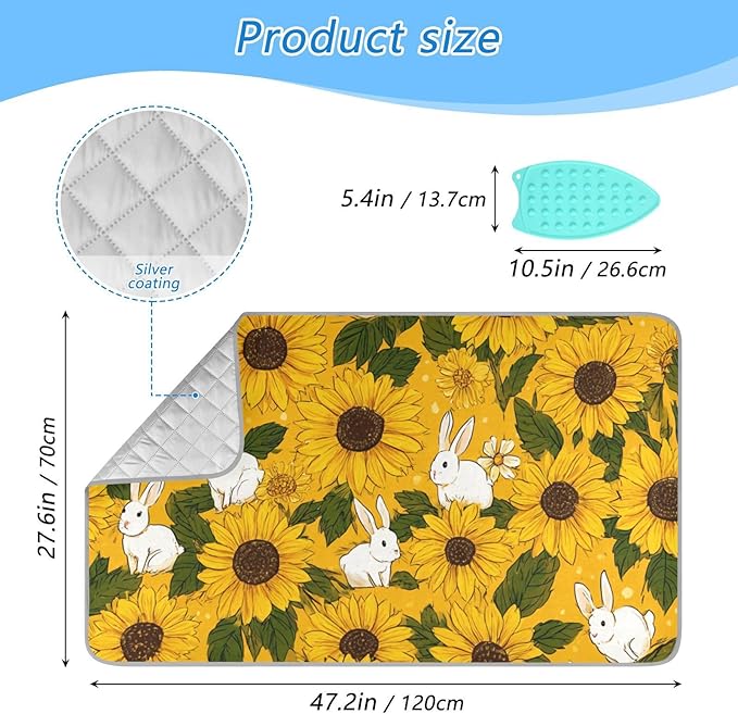 Ironing Mat Portable Ironing Pad Ironing Blanket - Image 2