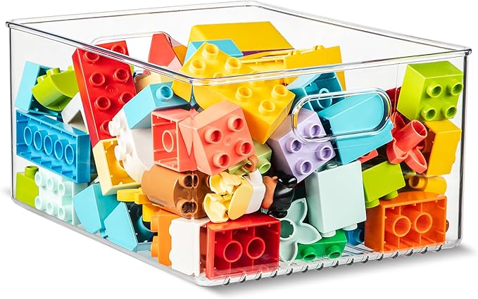 Plastic Food Storage Clear Container Bin by primebox