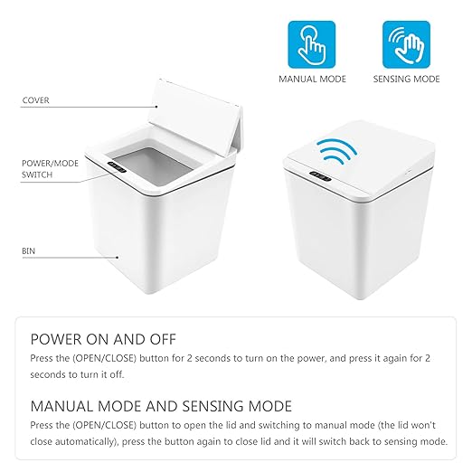 Automatic Small Countertop Trash Can - Image 3