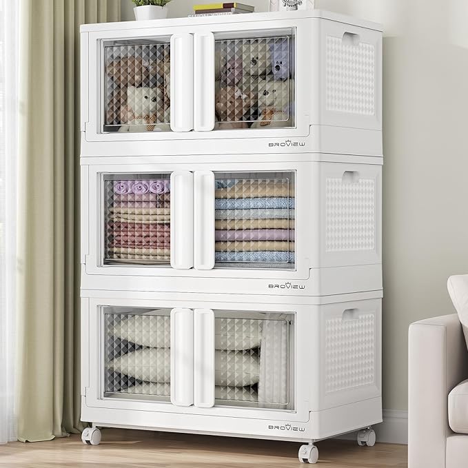 BROVIEW 300 Qt Stackable Storage Bins - Image 8