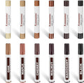 12 Colors Wood Filler Sticks Furniture Markers, Wood Floor Scratch Repair Kit by Xmnamc