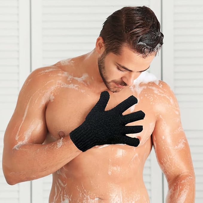 Bath Exfoliating Gloves - Image 6