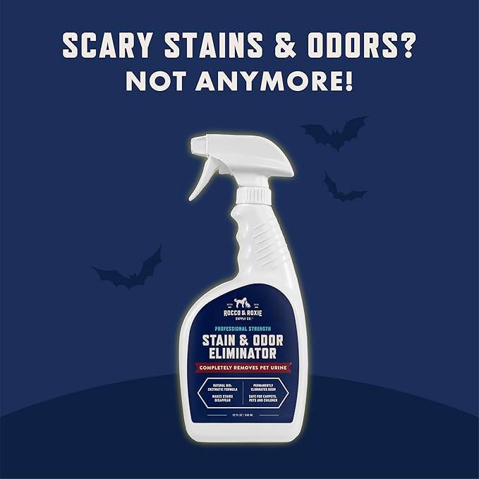 Rocco & Roxie Supply Co. Stain & Strong Odor Eliminator, Enzyme Cleaner - Image 2