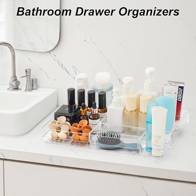 SMARTAKE 25-Piece Drawer Organizer - Image 6