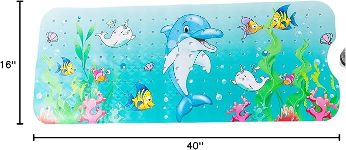 ENKOSI Bath Mat Long 40x16 – Non-Slip Bathtub Mat - Image 6