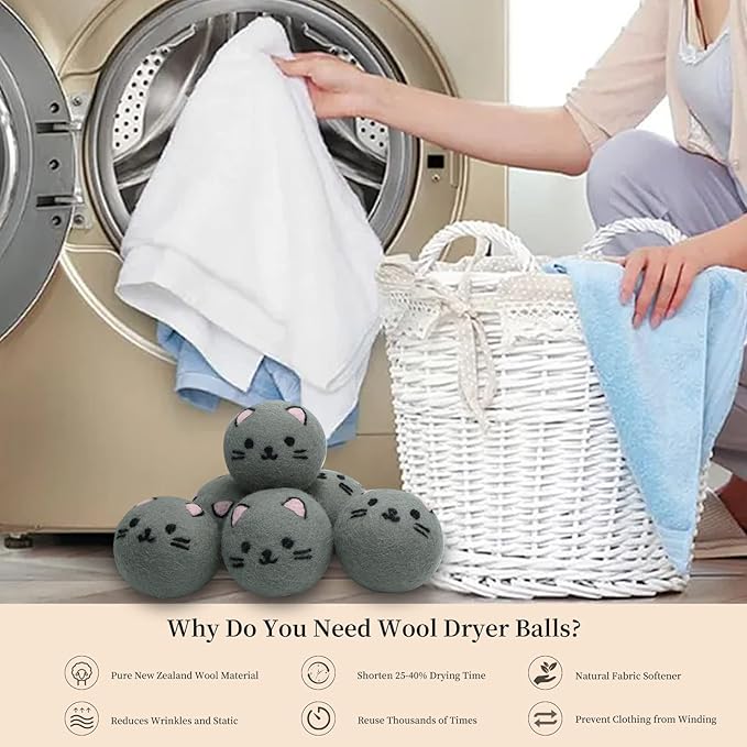 Dryer Balls Laundry Reusable - Image 5