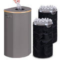 efluky Recycling Bin for Kitchen 100L, 26 Gallon Recycle Bins for Indoor by efluky
