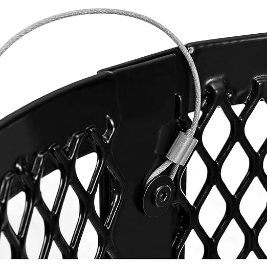 Global Industrial 36 Gallon Outdoor Steel Trash Can - Image 7