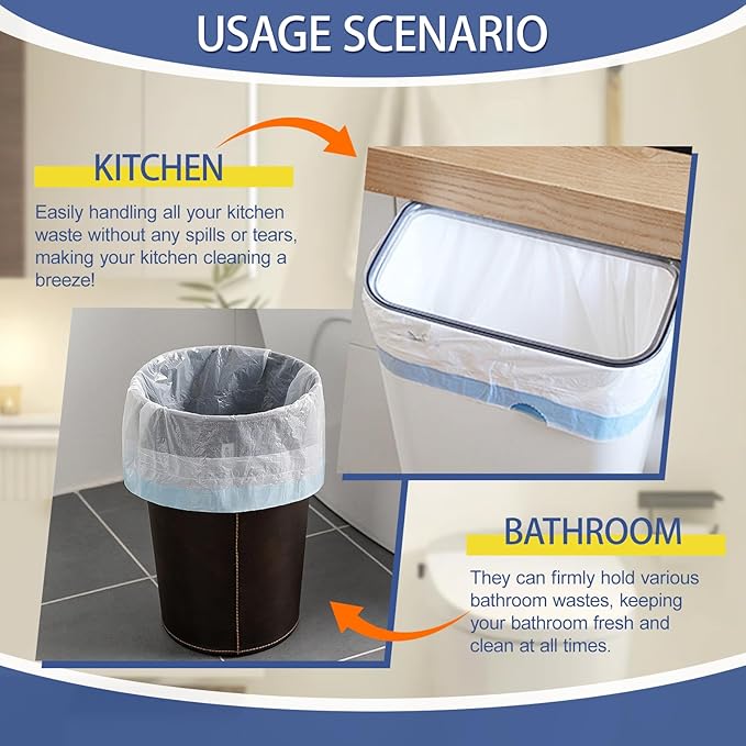 15 Gallon Trash Bags with Drawstring - Image 5