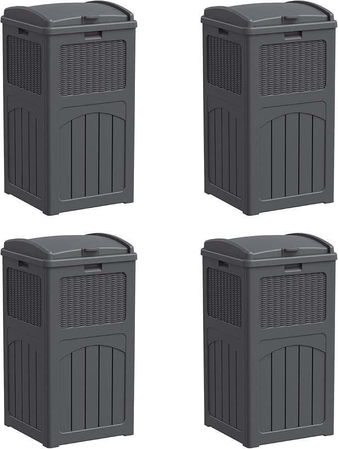 Greesum 33 Gallon Outdoor Trash Can by BuynowfromGreesum