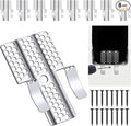 Drywall Repair Clips, 8 Pack Stainless Steel Wall Patch Kit by AdventureBuiltHomePerfected