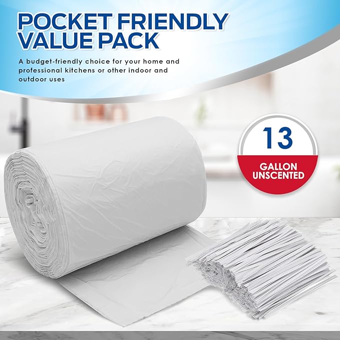 PAMI 13-Gallon Tall Garbage Bags - Image 2