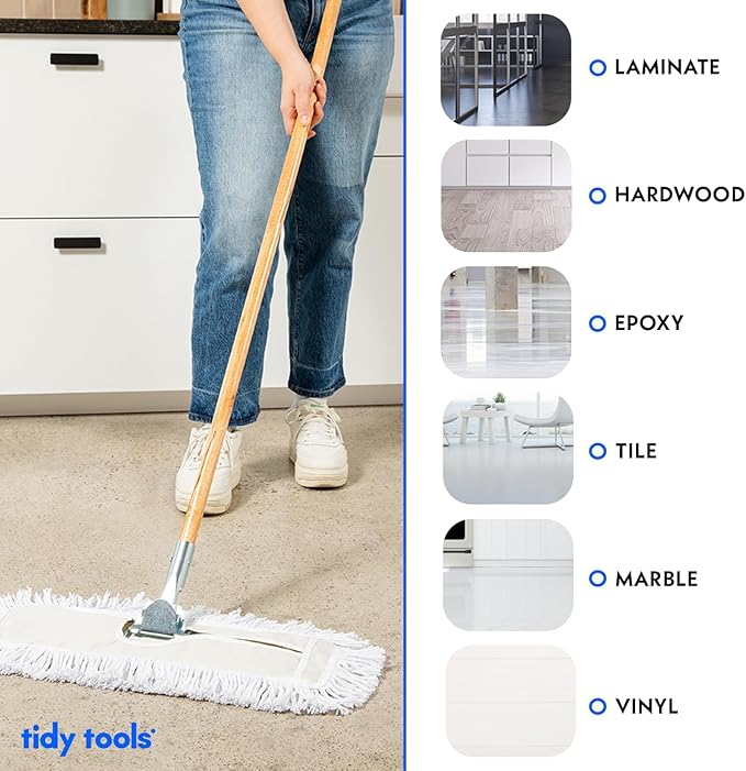 Commercial Dust Mop & Floor Sweeper, 48 in. Dust Mop - Image 6