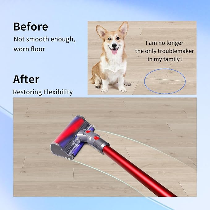 9 Pcs Soft Plush Strips Vacuum Replacement Kit Compatible - Image 5