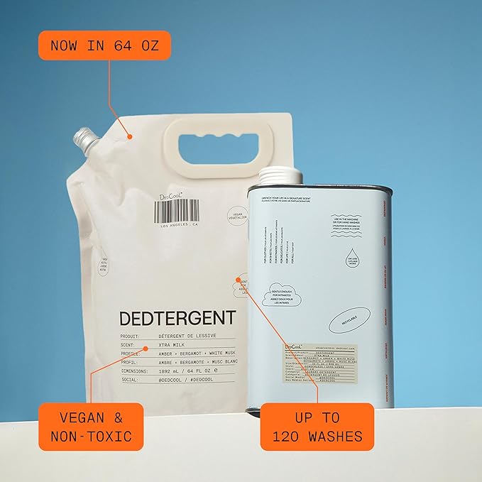 DedCool Liquid Laundry Dedtergent | Xtra Milk | Luxurious Fragrance Detergent | - Image 4