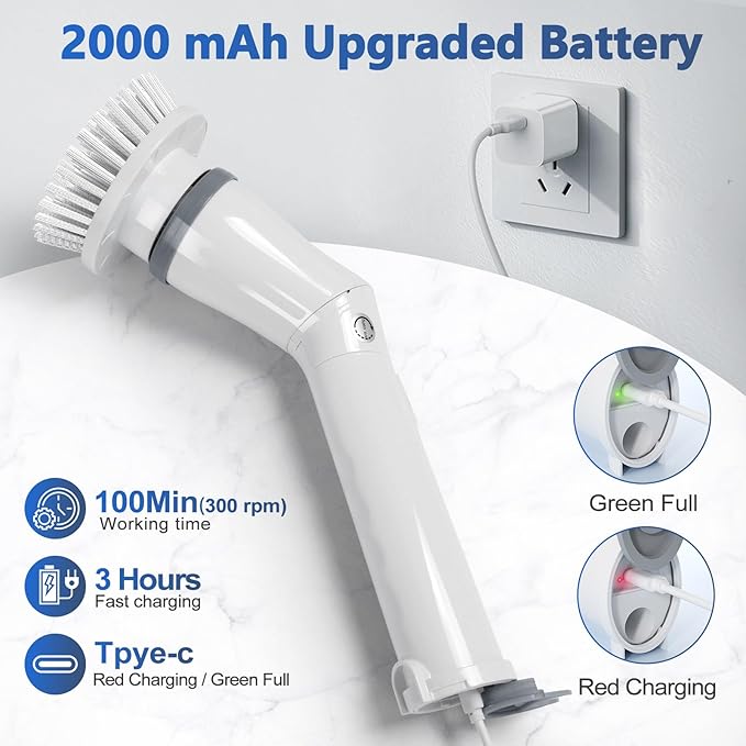 Qimedo Handheld Spin Scrubber - Image 3