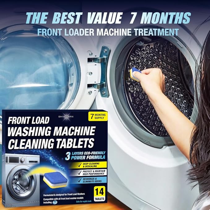 Washing Machine Cleaner Tablets 14 Pack - Image 9