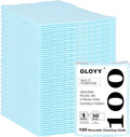 100 Count Disposable Cleaning Towels and Dish Cloths, Super Absorbent Dishcloths by GLOYY