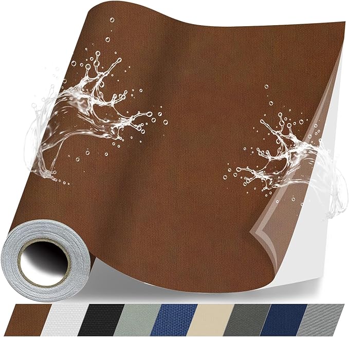 Fabric Repair Patches, 17X79 Inch Canvas Self-Adhesive Fabric Patches Tape by Lifeshoon