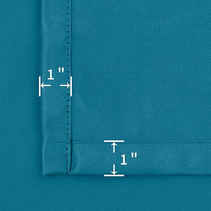 BGment Peacockblue Blackout Curtains - Image 7