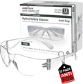 SAFE HANDLER Hyline Anti-Fog Color Safety Glasses Variety, Impact Resistant by BisonLife