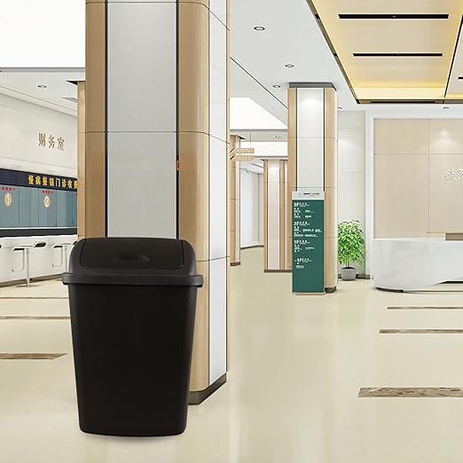 18 Gallon Large Plastic Kitchen Trash Can - Image 5
