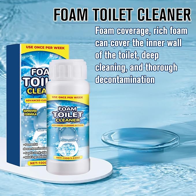 2PCS Foam Toilet Cleaner, New Powerful Foaming Toilet Bowl Cleaner, Foaming - Image 6