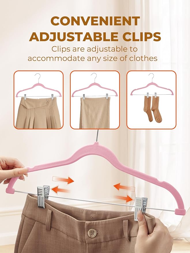 HOUSE DAY Velvet Skirt Hangers - Image 5