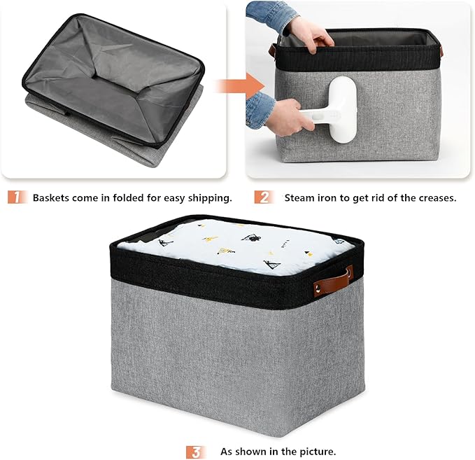 DULLEMELO Fabric Storage Bins - Image 6